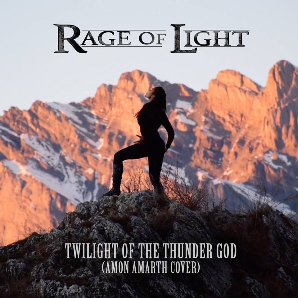RAGE OF LIGHT - Twilight of the Thunder God cover 