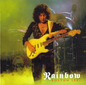 RAINBOW - Boston 1981 cover 