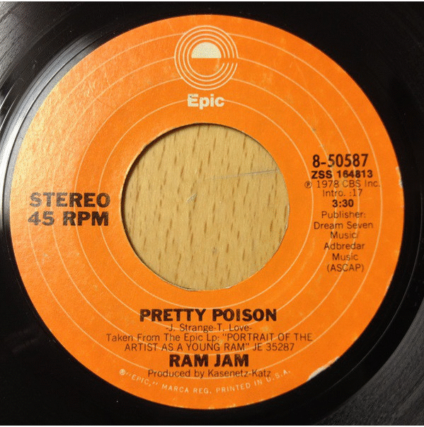 RAM JAM - Pretty Poison cover 