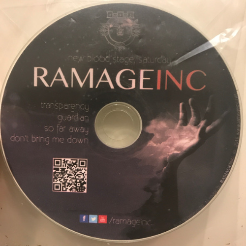 RAMAGE INC. - B.O.A Promo cover 