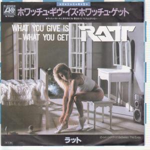 RATT - What You Give Is What You Get cover 