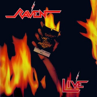 RAVEN - Live at the Inferno cover 