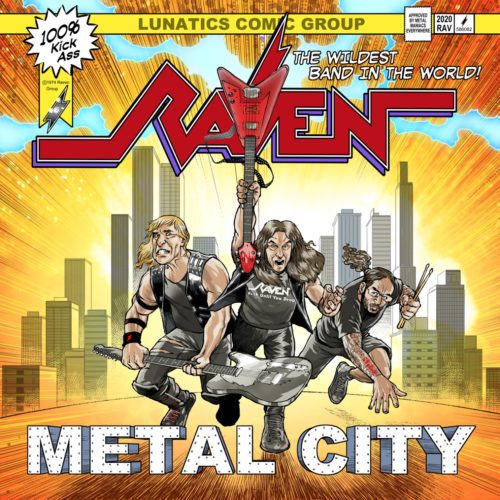 RAVEN - Metal City cover 