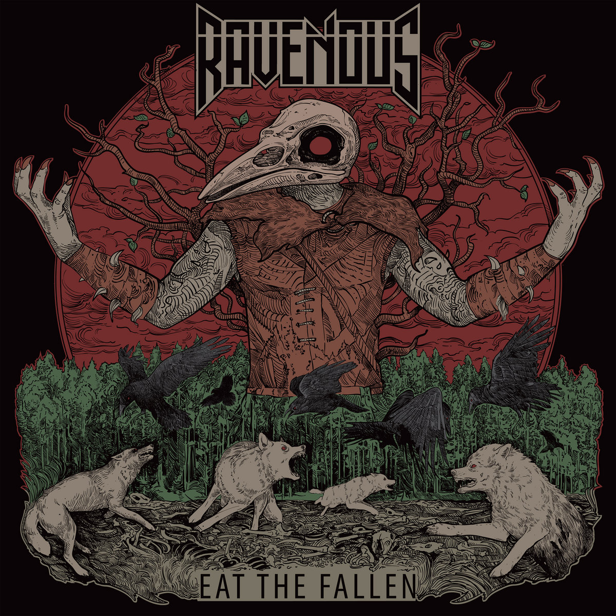 RAVENOUS - Eat the Fallen cover 
