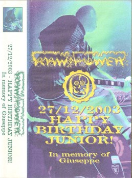 RAW POWER - 27/12/2003 Happy Birthday Junior! In Memory Of Giuseppe cover 