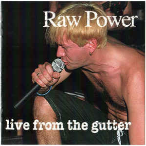 RAW POWER - Live From The Gutter cover 