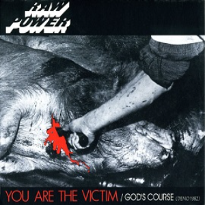 RAW POWER - You Are the Victim / God's Course cover 