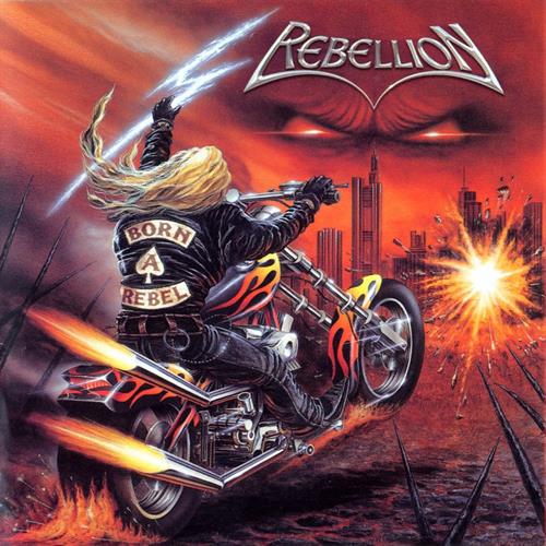 REBELLION - Born a Rebel cover 