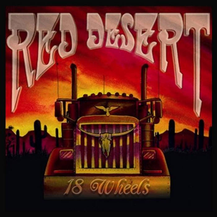 RED DESERT - 18 Wheels cover 