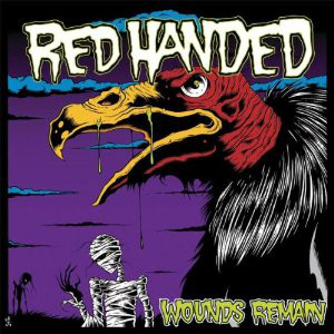 RED HANDED - Wounds Remain cover 
