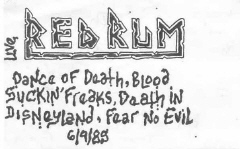 REDRUM - Live Demo cover 