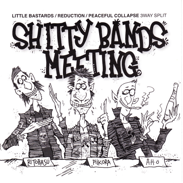 REDUCTION - 3 Way Split Shitty Bands Meeting cover 