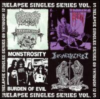 REPULSION - Relapse Singles Series Vol. 3 cover 