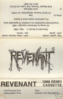 REVENANT (NJ) - Asphyxiated Time cover 