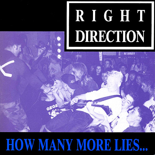 RIGHT DIRECTION - How Many More Lies cover 