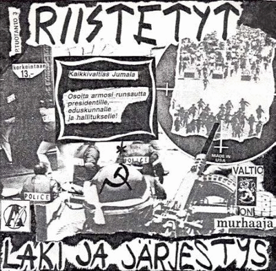 RIISTETYT - Laki Ja Järjestys cover 