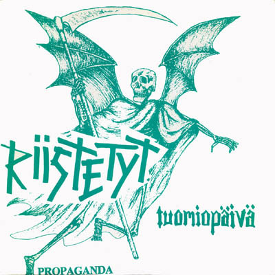 RIISTETYT - Tuomiopäivä cover 