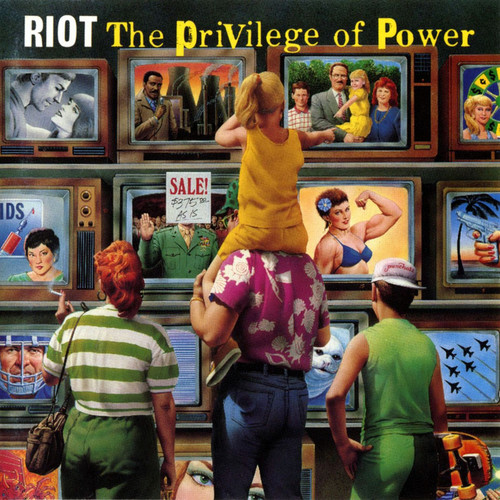 RIOT - The Privilege of Power cover 
