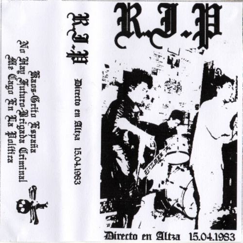 R.I.P. - Directo En Altza 15.04.1983 cover 