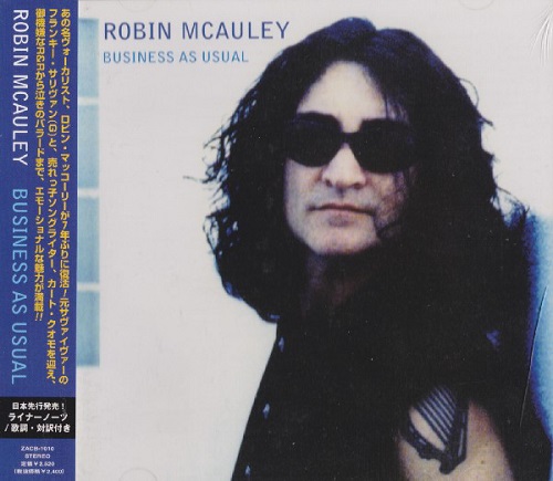ROBIN MCAULEY - Business as Usual cover 