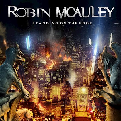 ROBIN MCAULEY - Standing On The Edge cover 