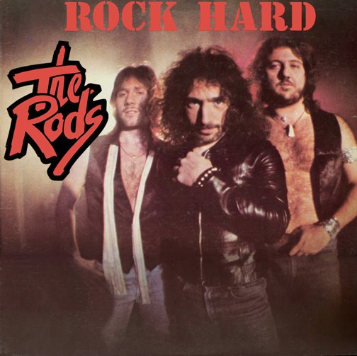 THE RODS - Rock Hard cover 