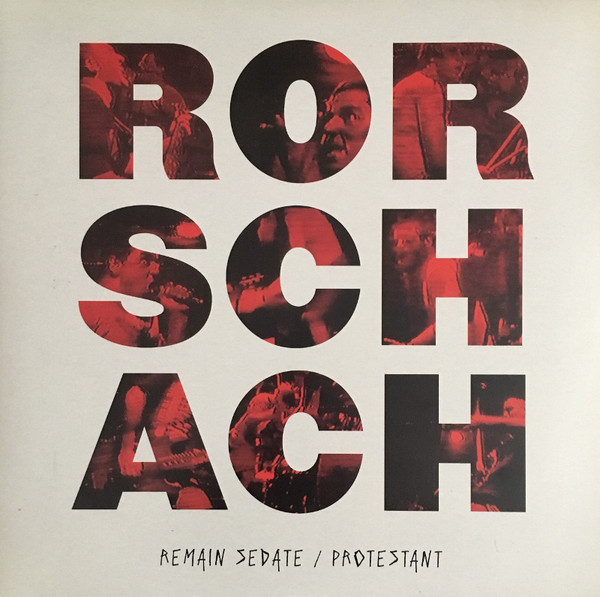 RORSCHACH - Remain Sedate / Protestant cover 