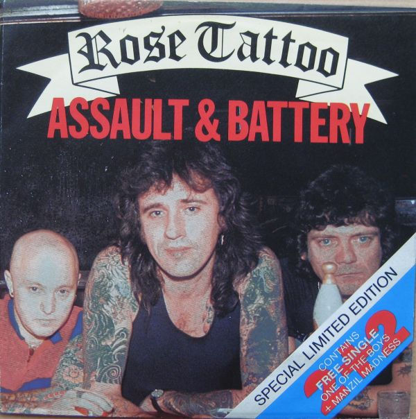 ROSE TATTOO - Assault & Battery cover 