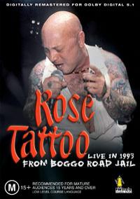 ROSE TATTOO - Rose Tattoo Live - Recorded Live From Boggo Road Jail 1993 cover 