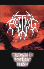 ROTTING - Drown in Rotting Flesh cover 