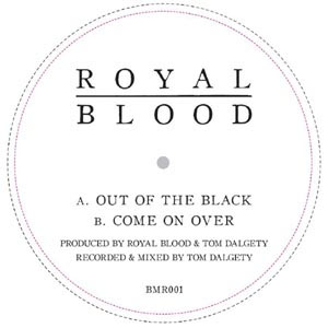 ROYAL BLOOD - Out of the Black cover 
