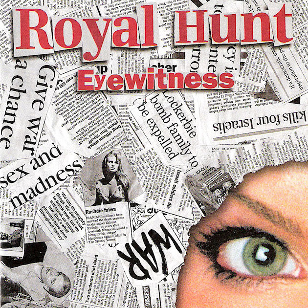 ROYAL HUNT - Eyewitness cover 