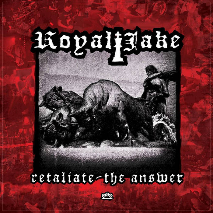 ROYAL JAKE - Retaliate - The Answer cover 