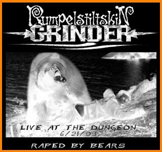 RUMPELSTILTSKIN GRINDER - Raped by Bears cover 