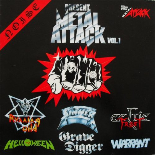 RUNNING WILD - Metal Attack Vol. 1 cover 