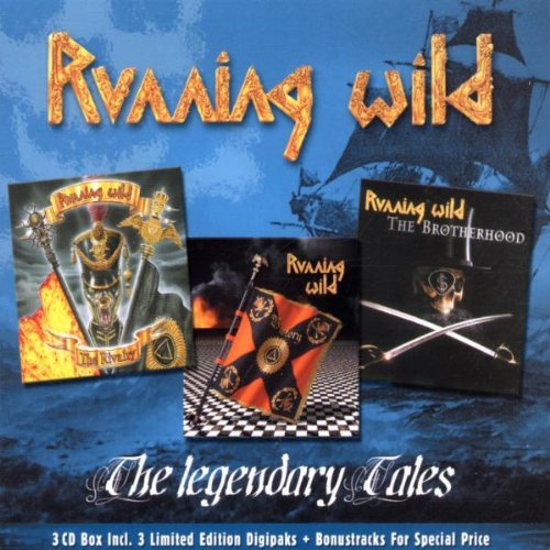 RUNNING WILD - The Legendary Tales cover 