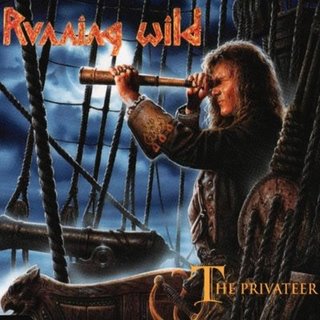 RUNNING WILD - The Privateer cover 