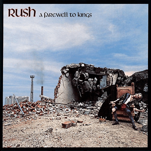 RUSH - A Farewell to Kings cover 