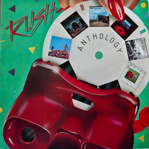 RUSH - Anthology cover 