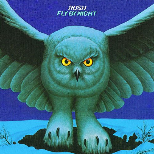 RUSH - Fly by Night cover 