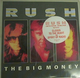 RUSH - The Big Money cover 