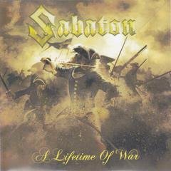SABATON - A Lifetime of War cover 