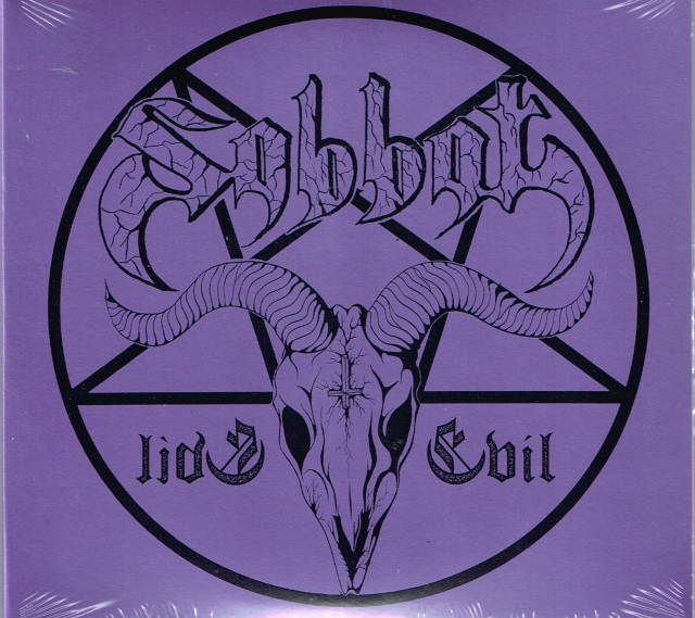 SABBAT - livEvil cover 