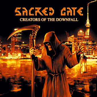 SACRED GATE - Creators of the Downfall cover 