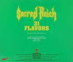 SACRED REICH - 31 Flavors cover 