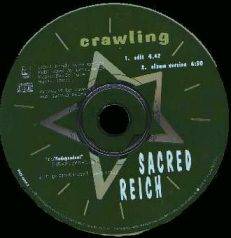 SACRED REICH - Crawling cover 
