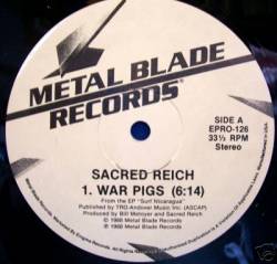 SACRED REICH - War Pigs cover 