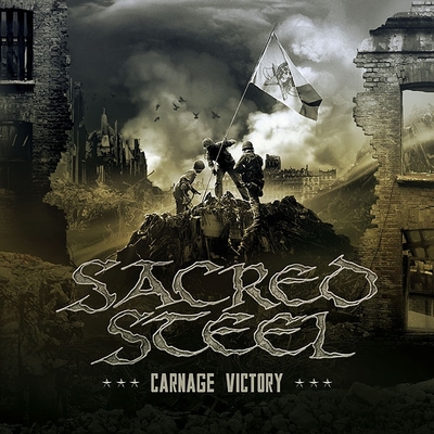 SACRED STEEL - Carnage Victory cover 