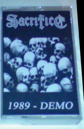 SACRIFICE - Demo 1989 cover 