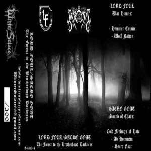 SACRO GOAT - The Forest to the Brotherhood Darkness cover 